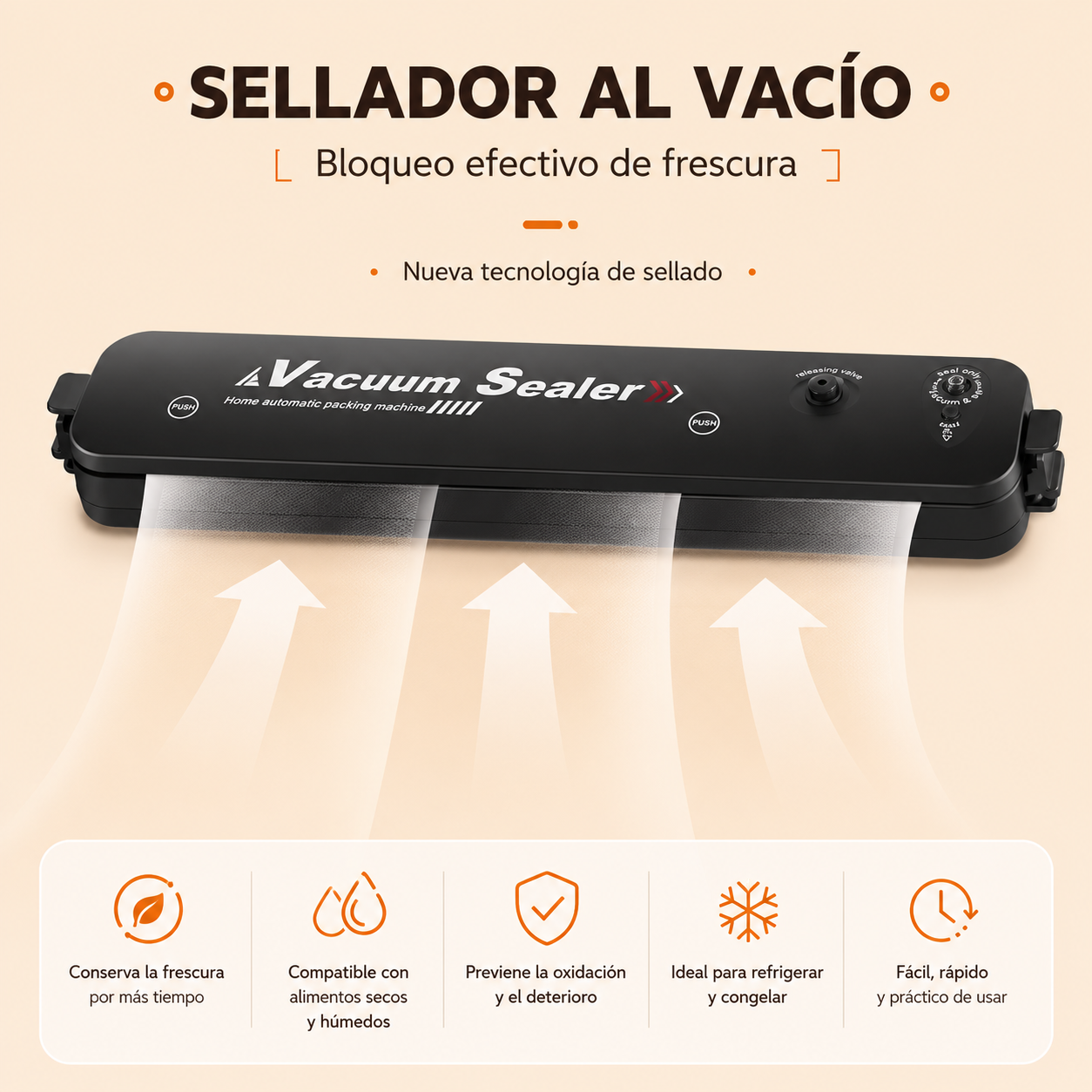 Maquina Selladora Al Vacio