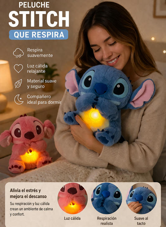 PELUCHE STITCH QUE RESPIRA