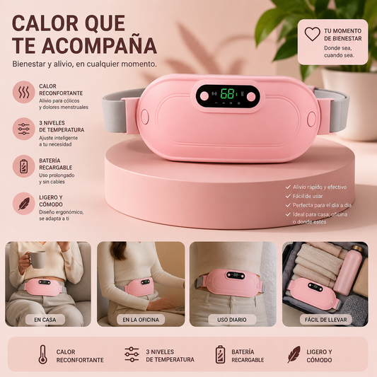 Almohadilla Térmica Recargable con Masaje