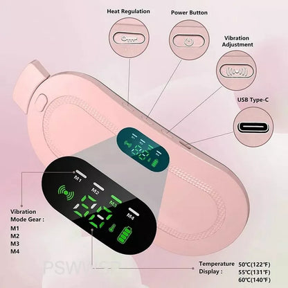Rechargeable Heating Pad with Massage