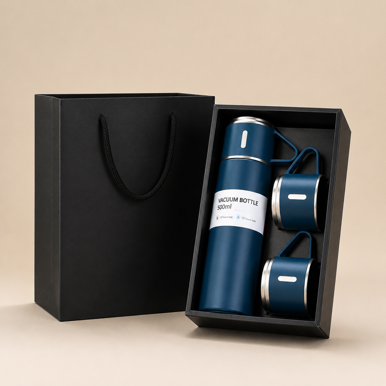 Kit Termo Vacuum Térmico 500ML – Acero Inoxidable