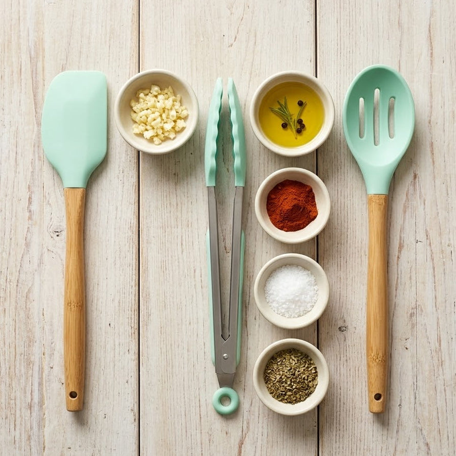 Juego de Utensilios de Cocina – 19 Piezas