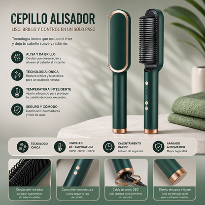 Electric Hair Straightening Brush