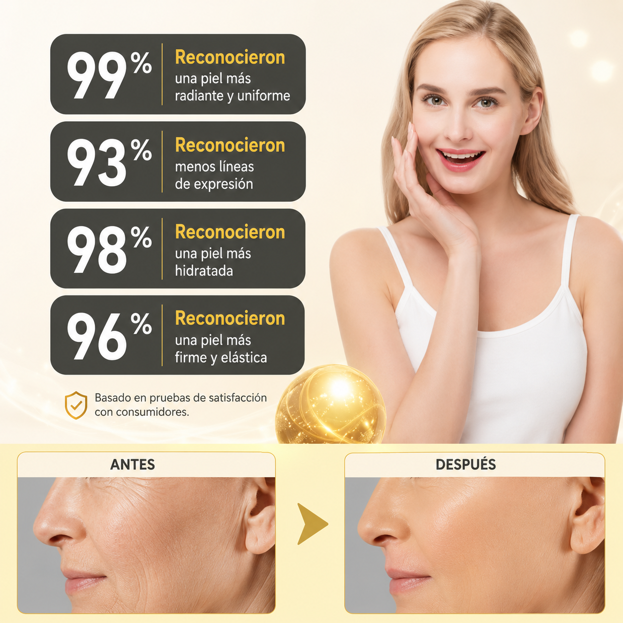Masajeador Facial Reductor Recargable