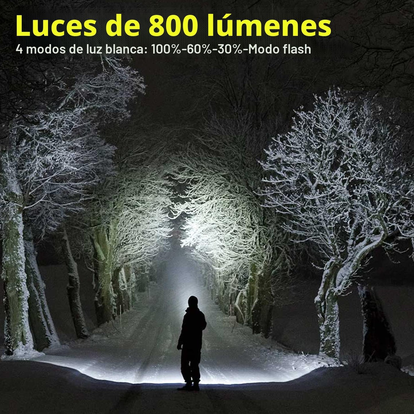 MINI LINTERNA LLAVERO LED RECARGABLE USB
