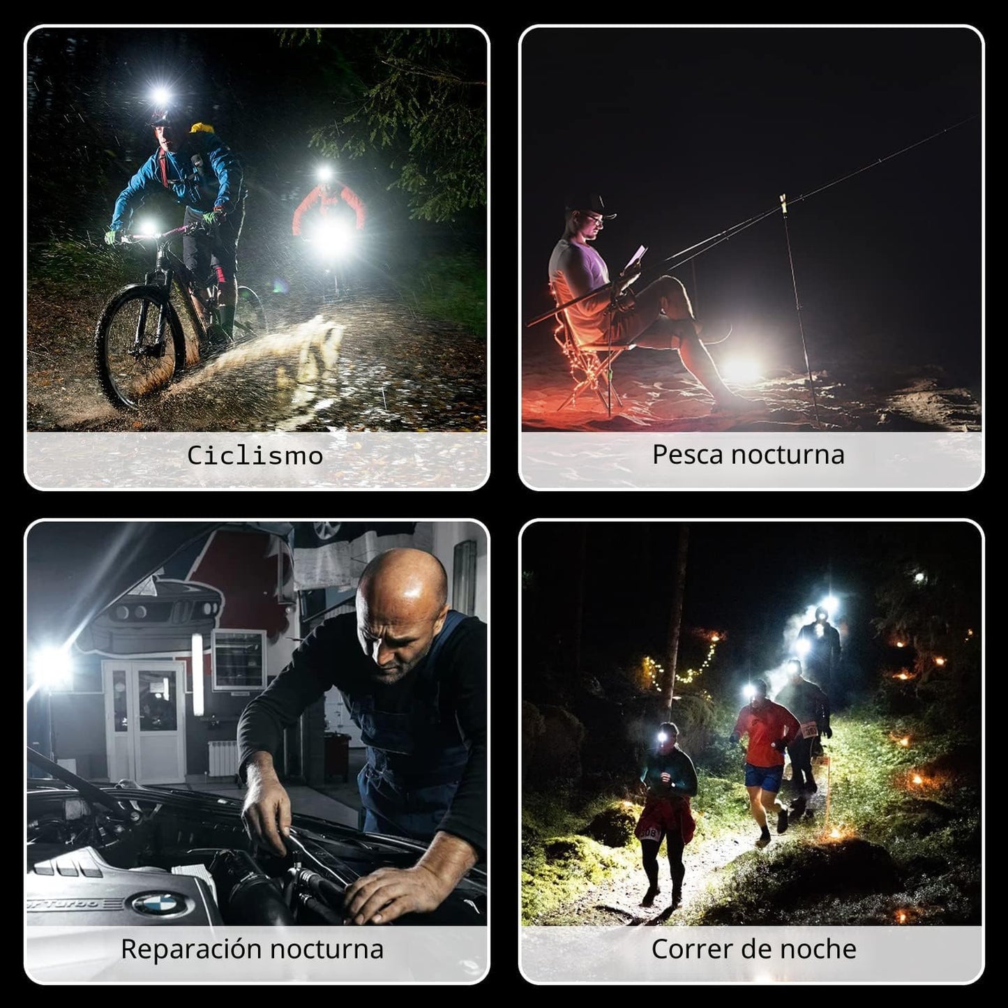 MINI LINTERNA LLAVERO LED RECARGABLE USB
