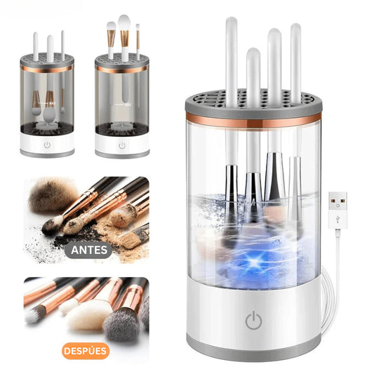 Limpiador Eléctrico Brochas Maquillaje