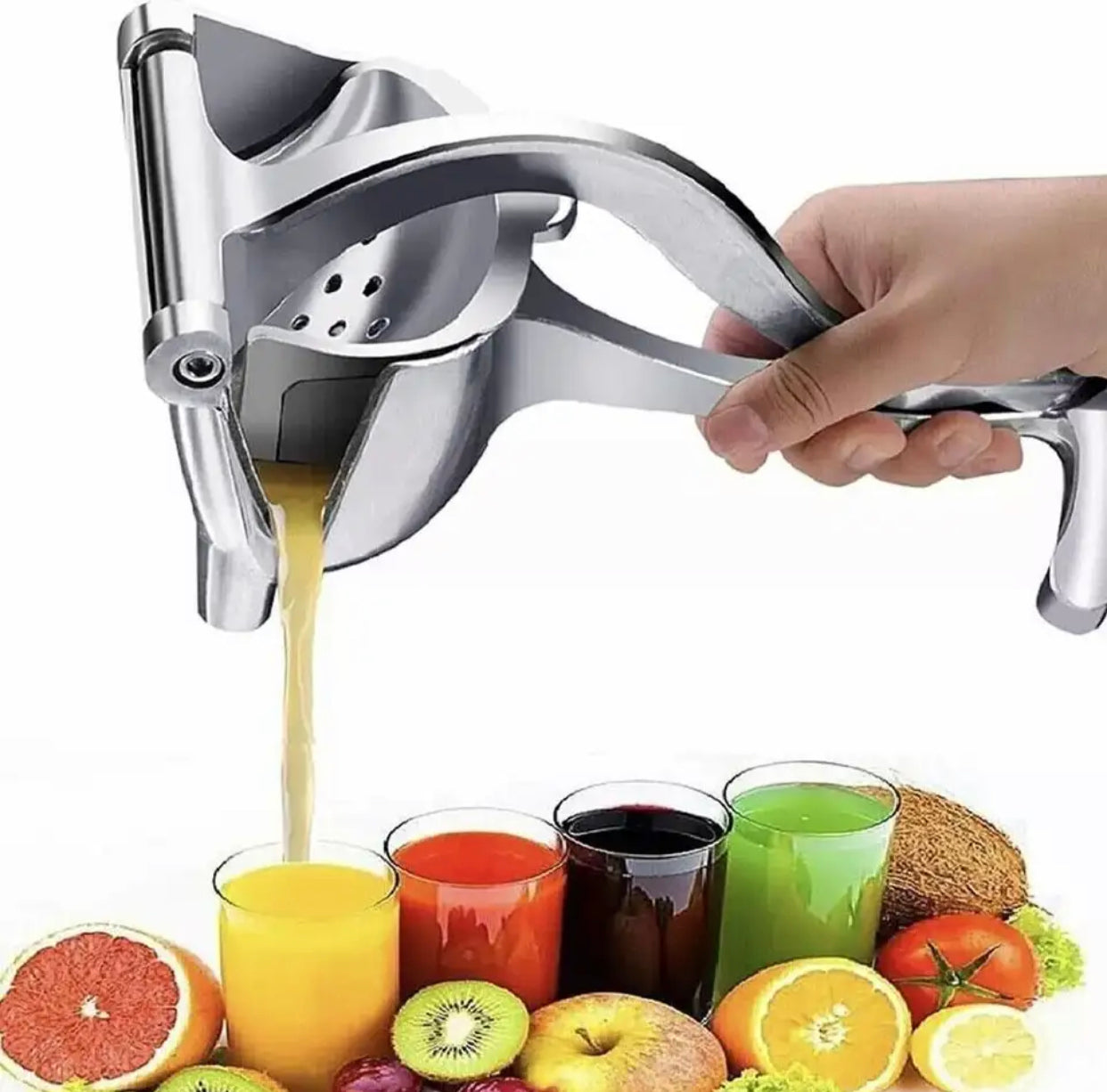 Exprimidor de Naranjas Manual – Jugo Natural en Segundos