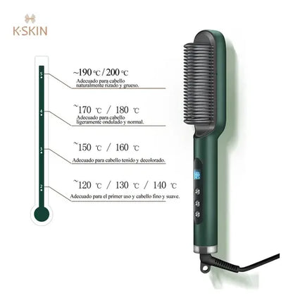Electric Hair Straightening Brush