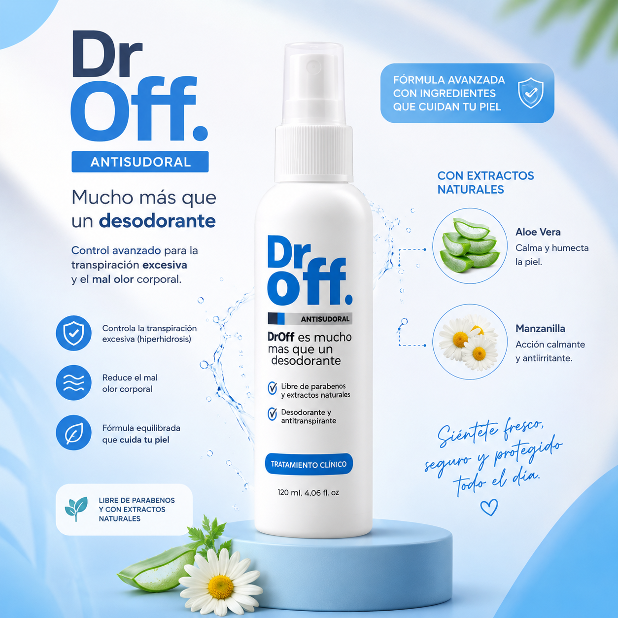 Dr. Off Antisudoral Spray 120ml