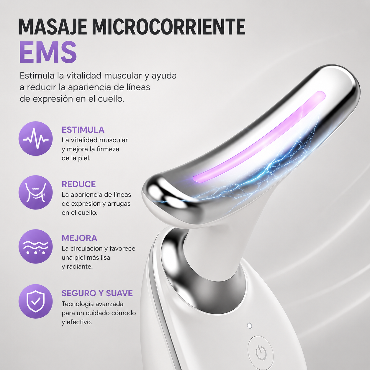 Masajeador Facial Reductor Recargable