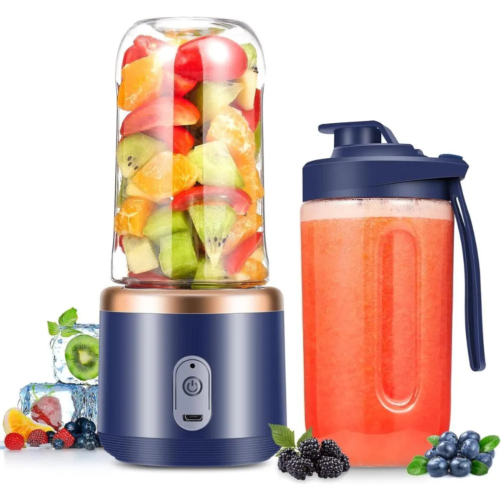 Mini Licuadora Personal Portátil Recargable 500 ml